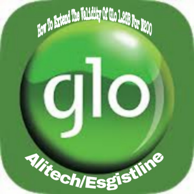 GLO 1.2GB for 3 days extension.
