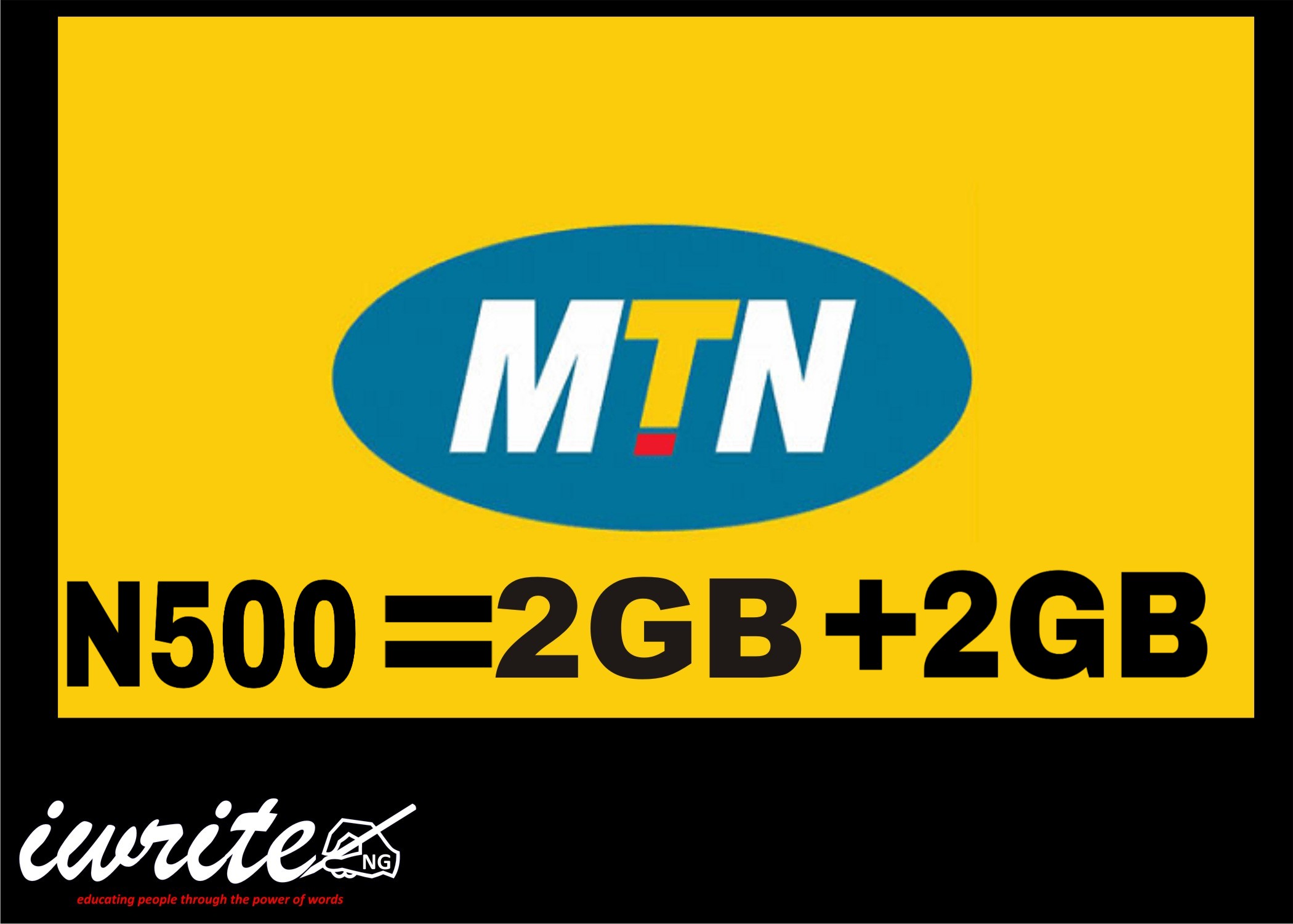 Mtn 4GB Data plan