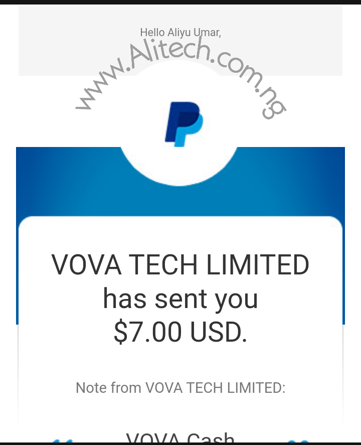 PayPal account