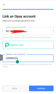 refer code
