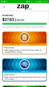 zap surveys