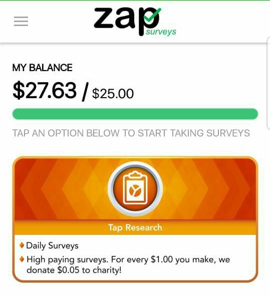 zap surveys