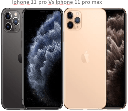 Iphone 11 pro Vs Iphone 11 pro max