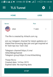TLS Tunnel vpn 