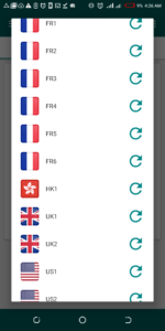 TLS Tunnel vpn location setting 