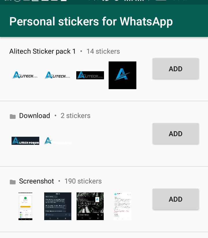 WhatsApp Stickers