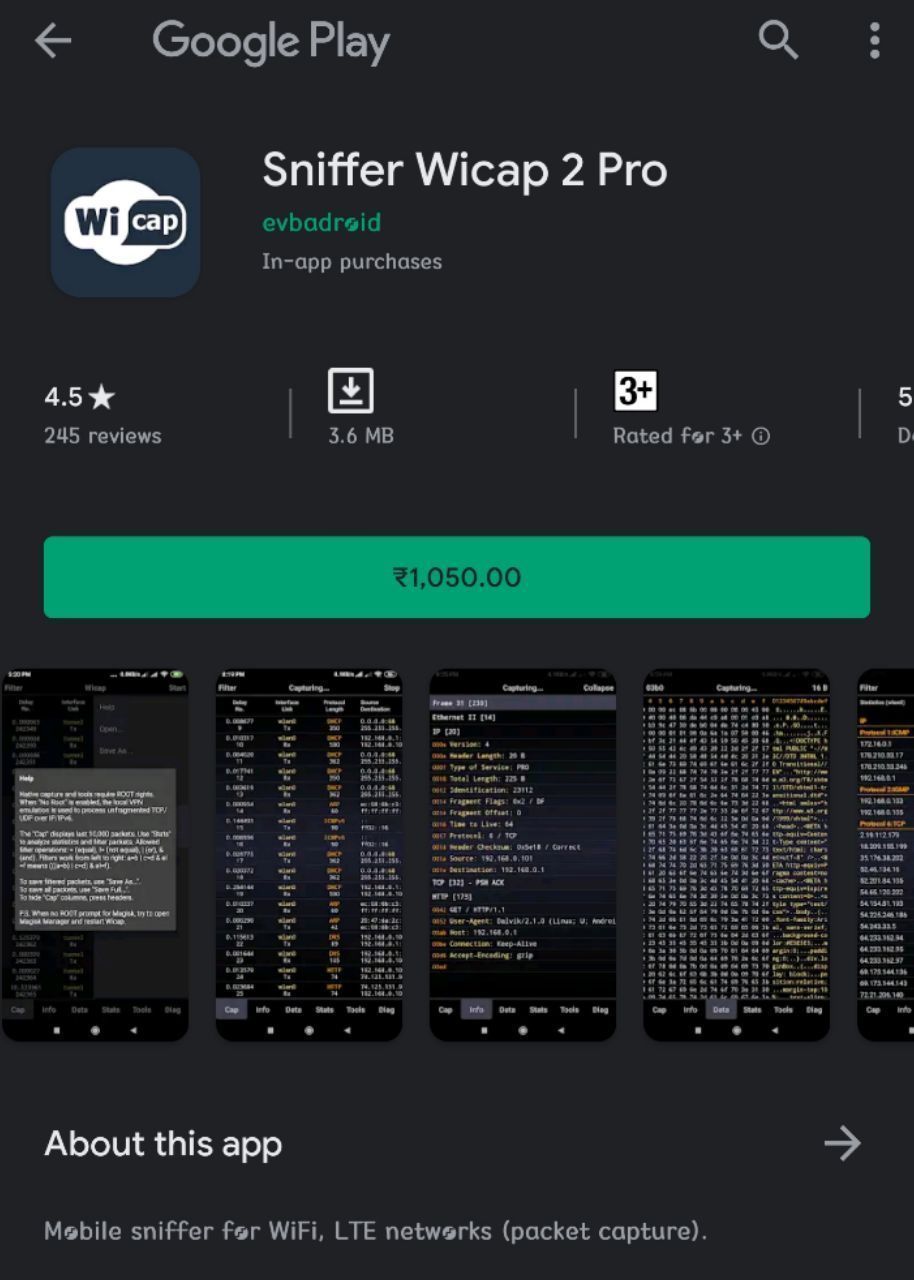 Sniffer Wicap 2 Pro APK
