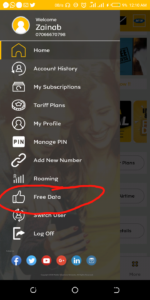 Mtn free data cheat