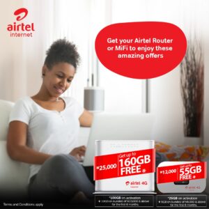 Airtel Router data bundle 2020