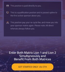 0.04 eth to join lionshare 