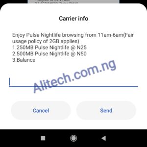 Mtn night plan 2GB