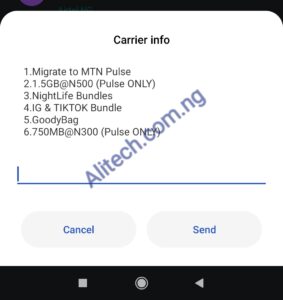 Mtn night plan 1.5GB