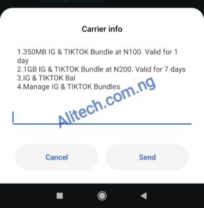 Mtn Instagram And Mtn Tiktok Plan In 2020 ( IG/tiktok 2.1G For 200)