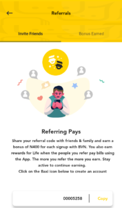 Baxi mobile app referral 