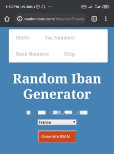IBAN random number to get netflix premium account for free
