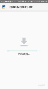 pubg lite apk install