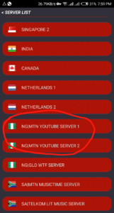 Mtn youtube unlimited server to power up mtn youtube data