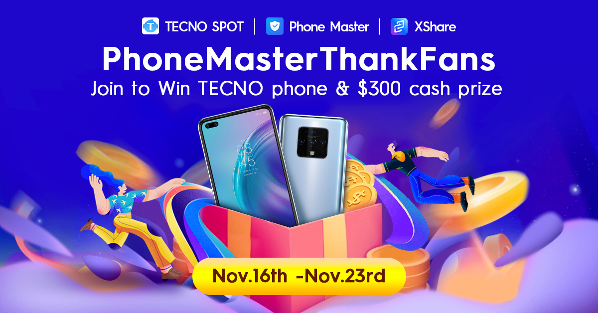 Win Tecno $300
