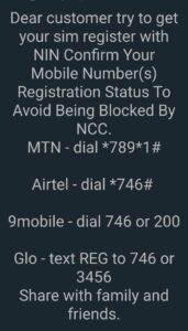 How To Link 9mobile Sim To Nin