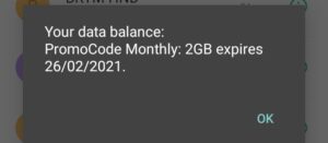 Mtn 2GB free