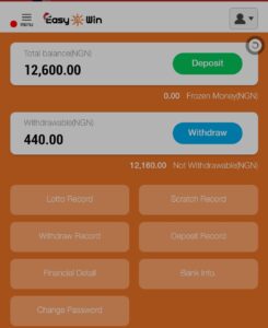 How To Earn From And Withdraw Easywin ng