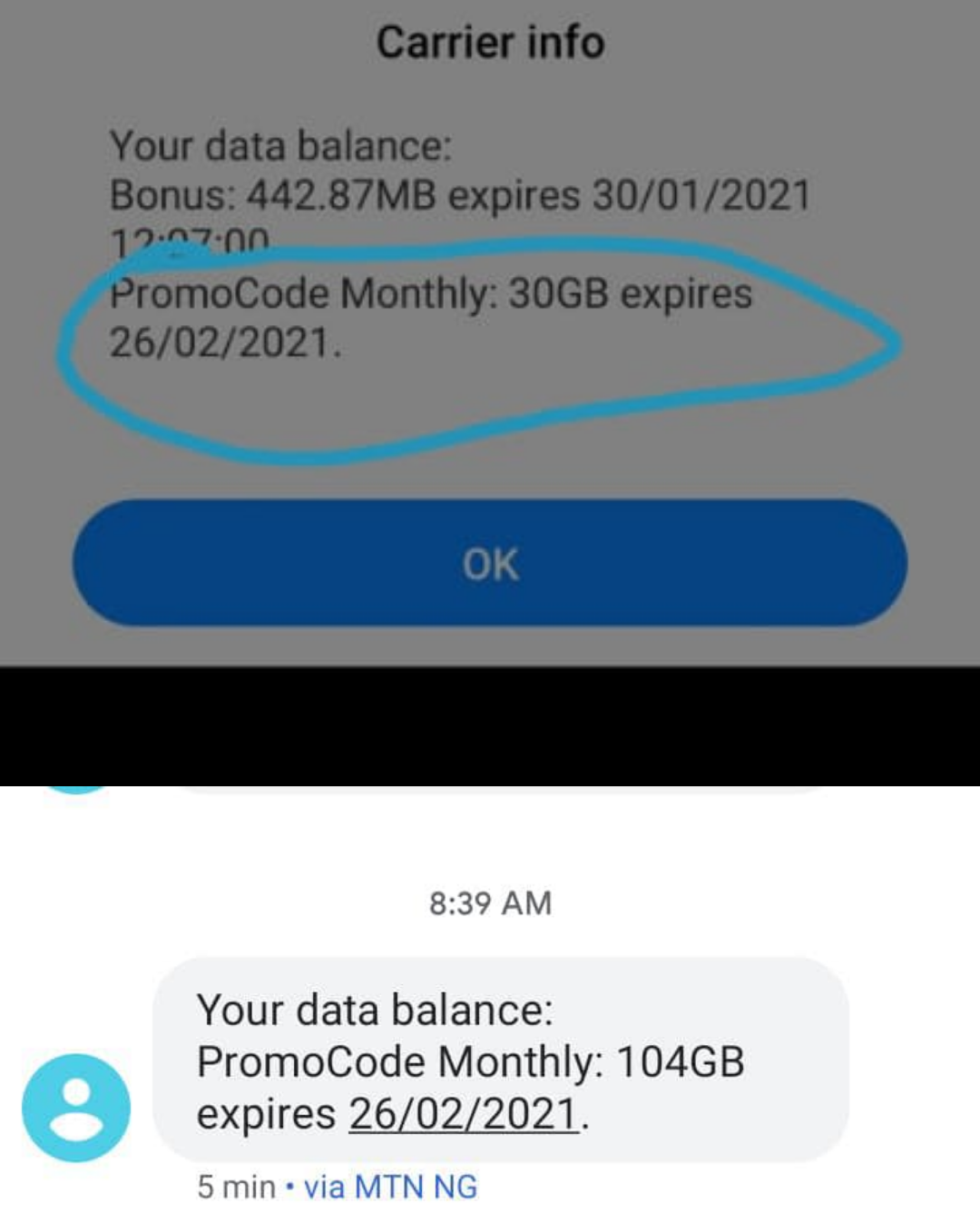 Mtn free promo code 2GB