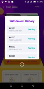 How to withdraw on palmpay cash spree