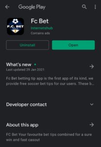 Fc bet on play store 