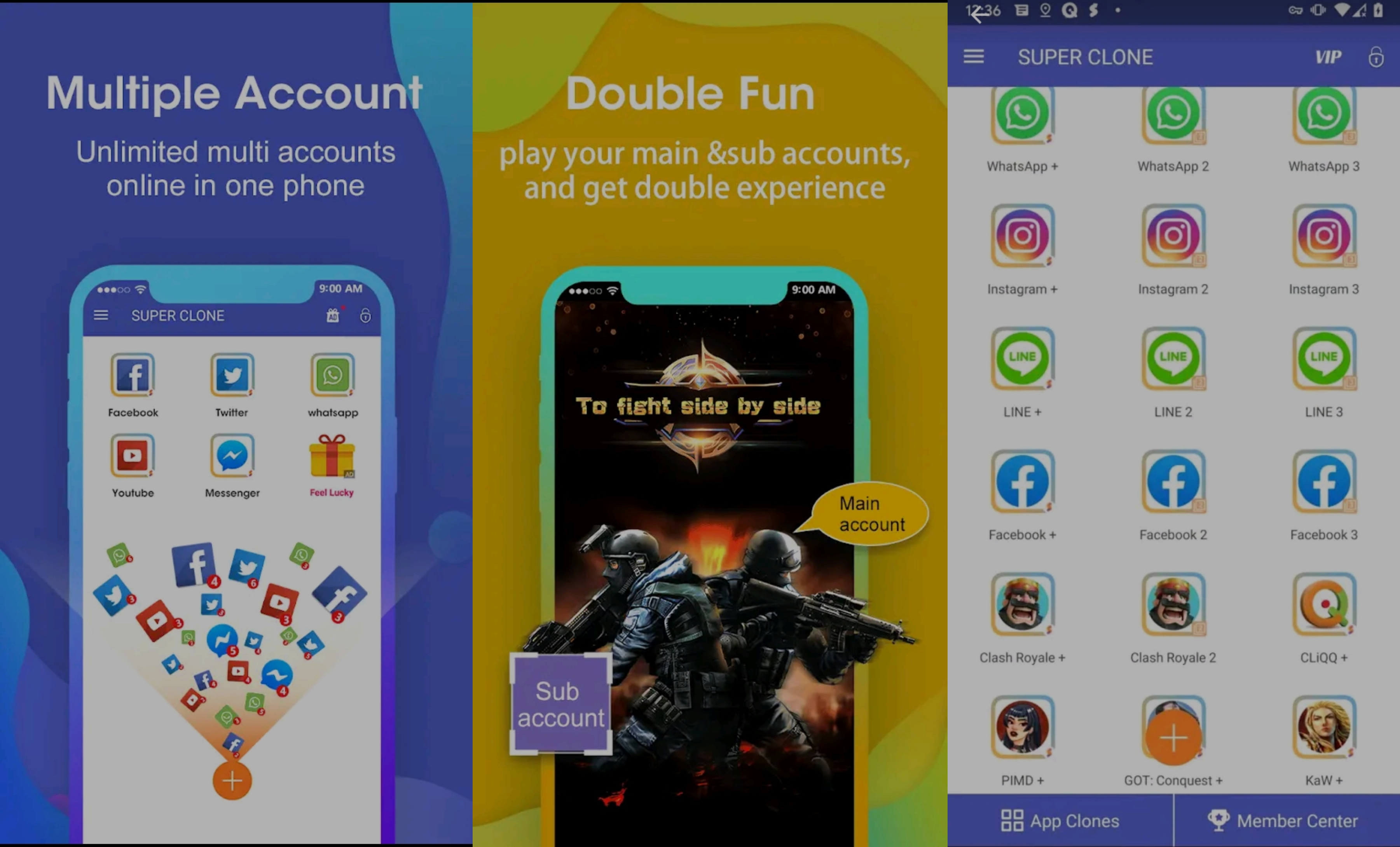 Super clone mod apk