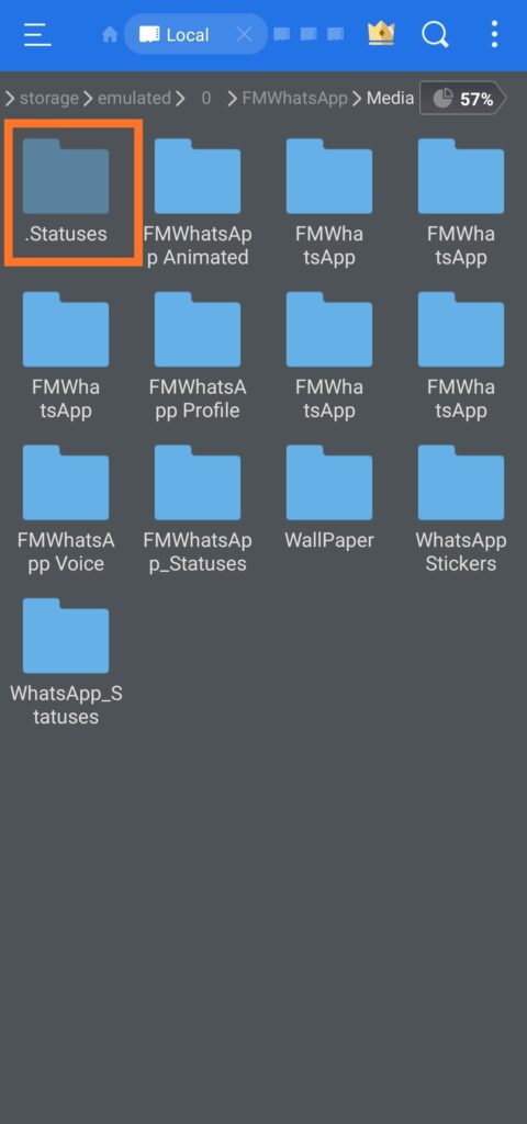 WhatsApp status that are hidden from you