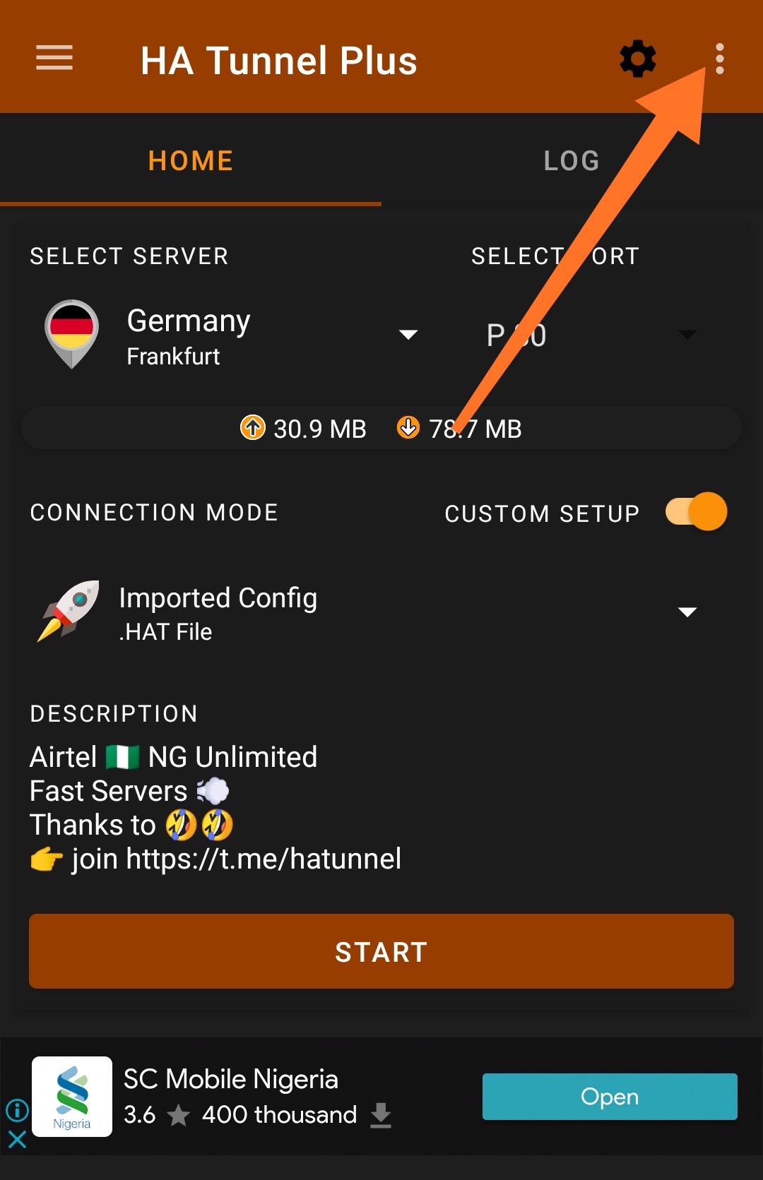 Airtel unlimited on hatunnel vpn