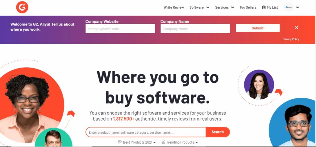 Make money online on g2.com