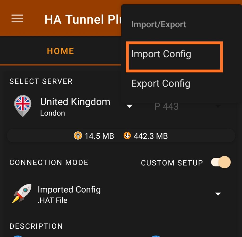 Airtel 500MB on Hatunnel VPN