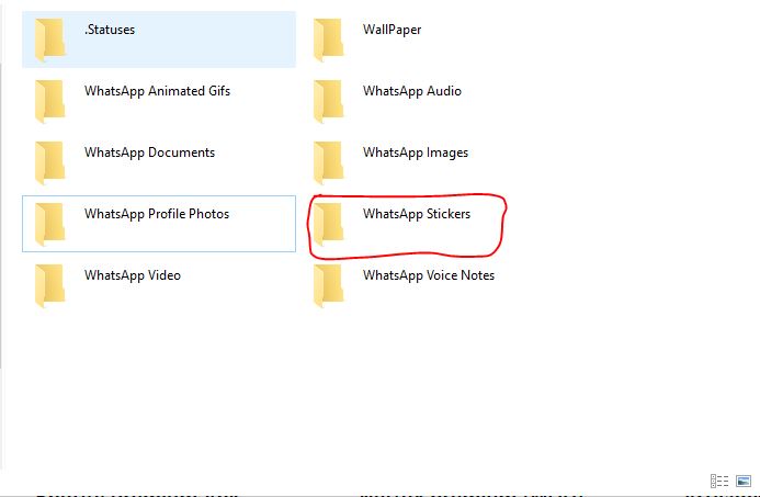 how to restore whatsapp stickers