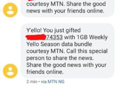 mtn yellow santa free data and airtime