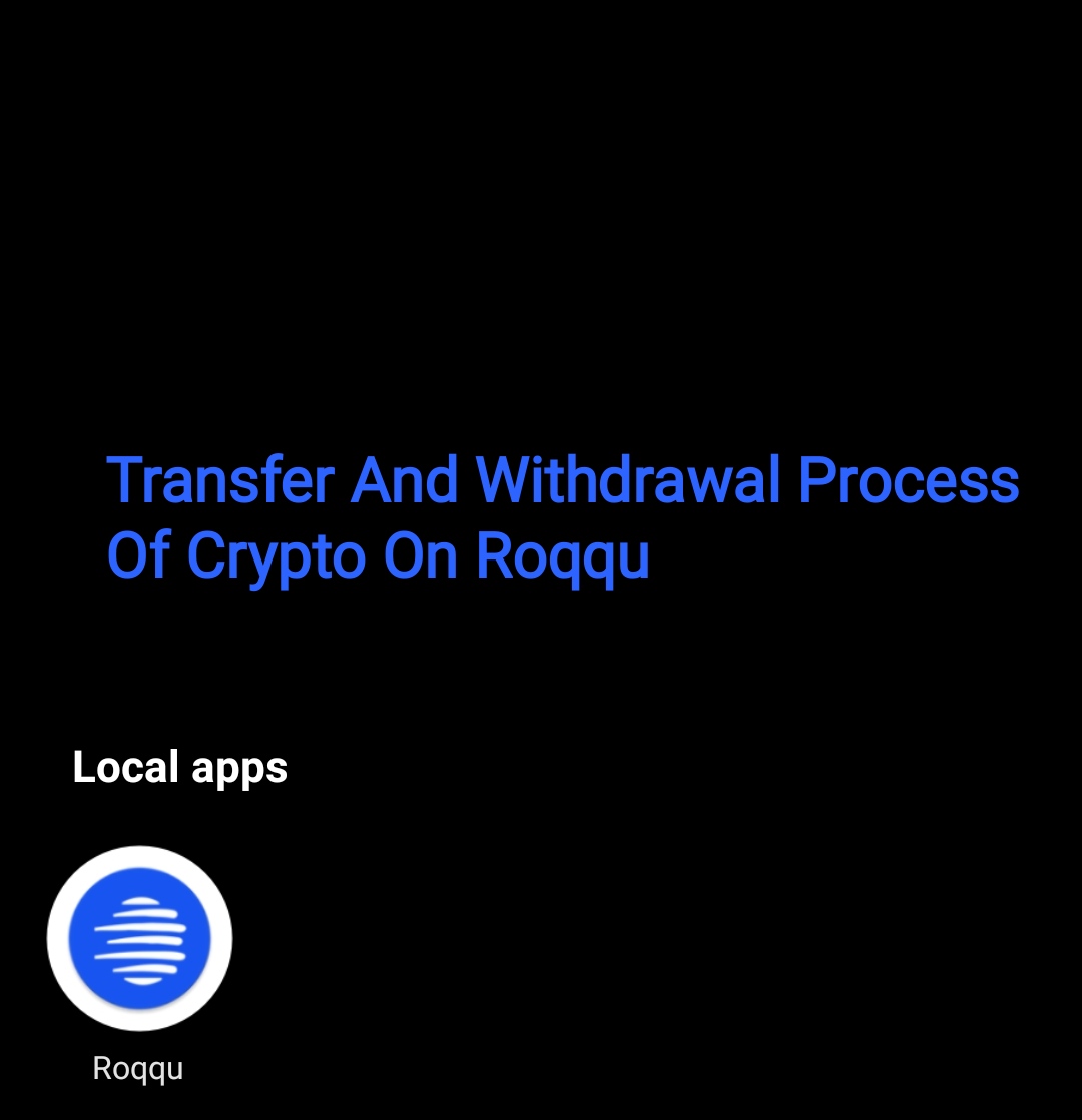 how to withdraw from roqqu
