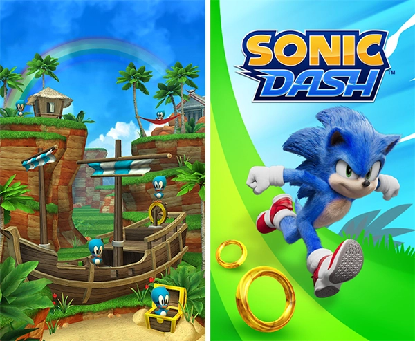 sonic dash mod apk