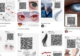 Ibis paint x brushes QR code