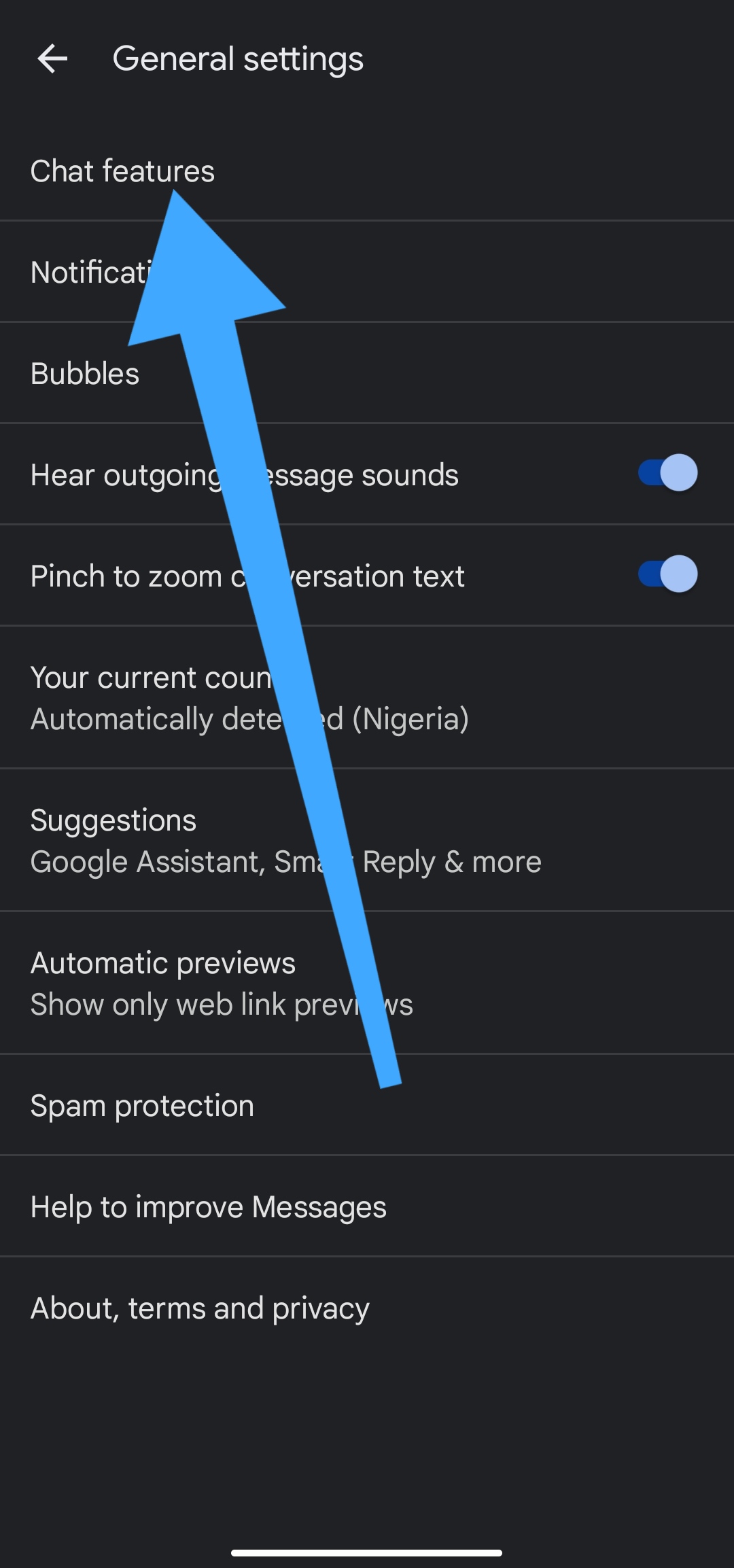 Google Messages app free sms