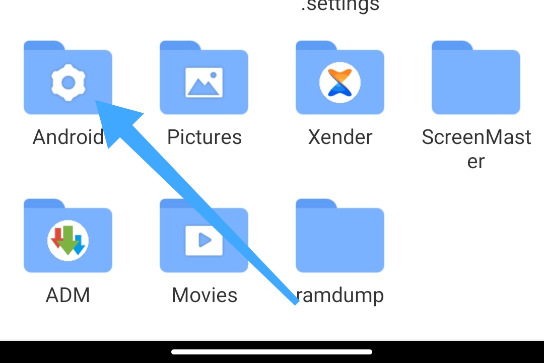 WhatsApp folder 