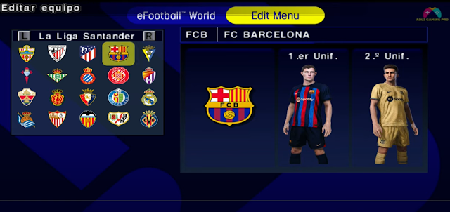PES 2023 PPSSPP Camera PS5 ISO