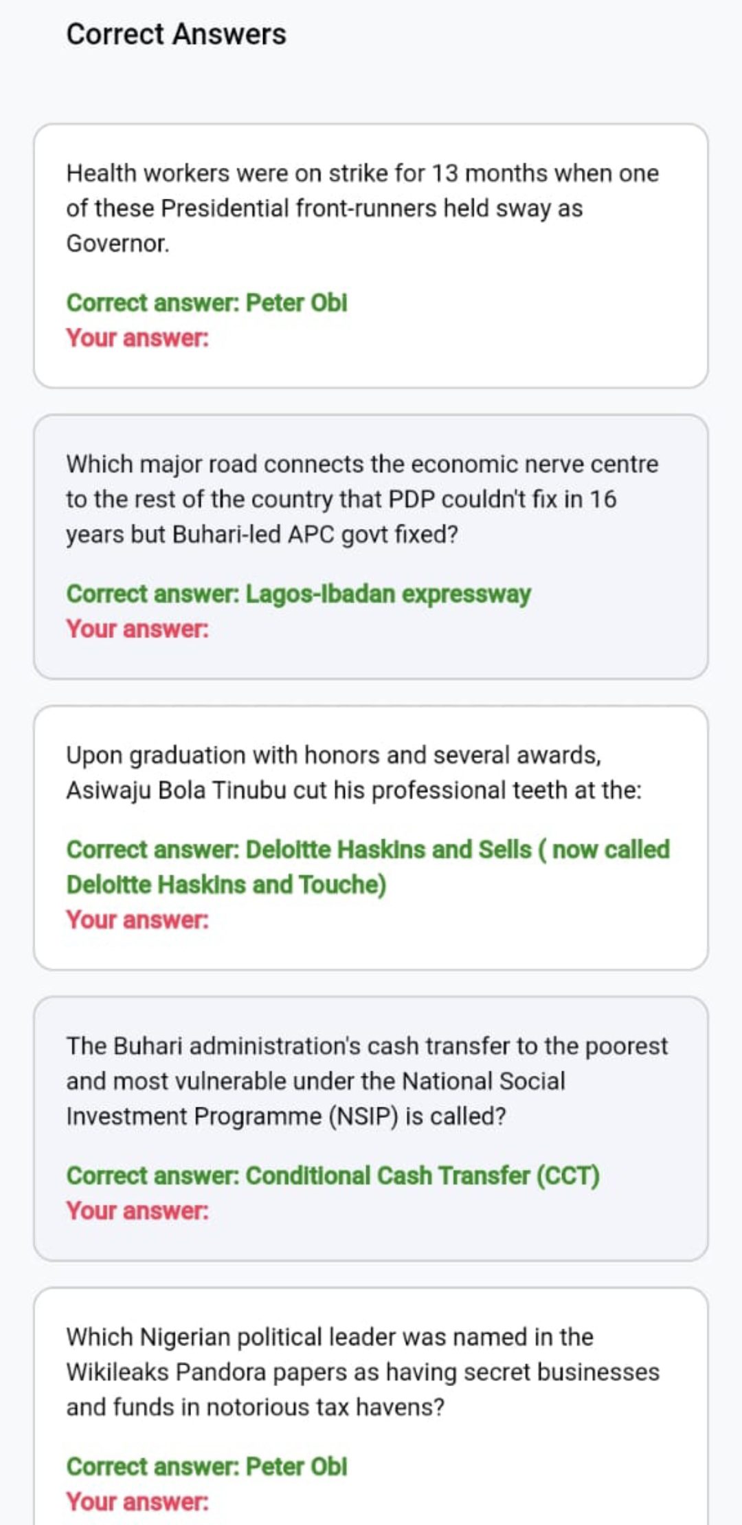 Thinking Cap Quiz 7