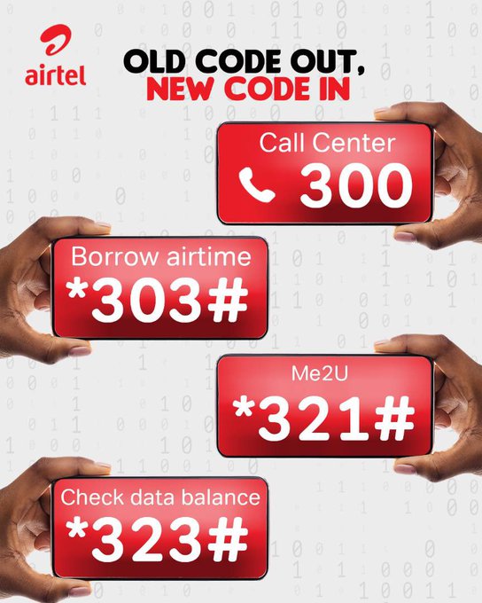 NCC Harmonized Code For Airtel