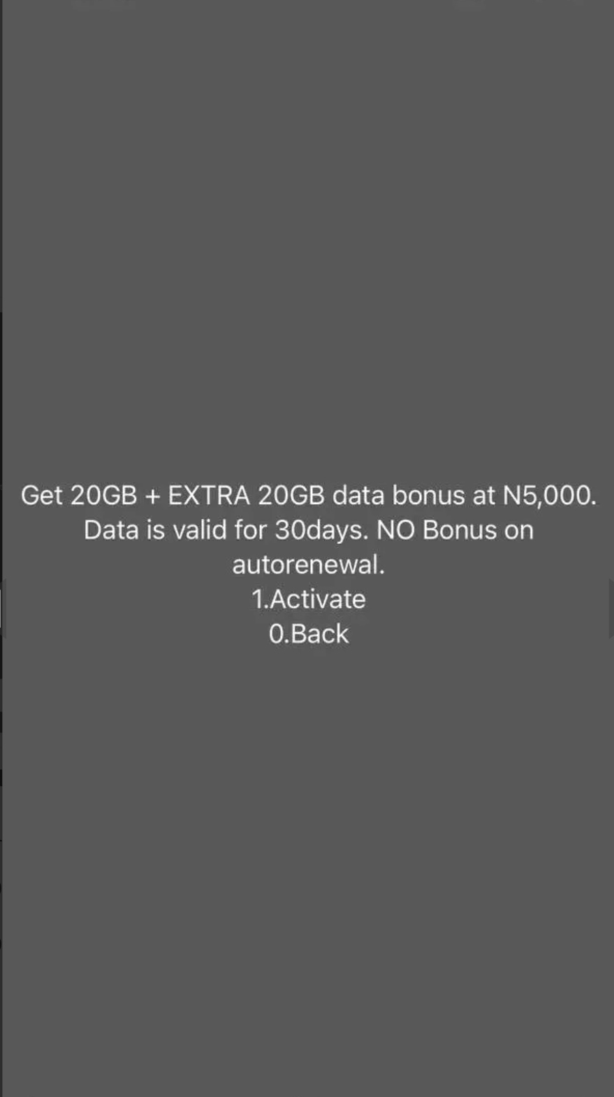 Mtn double data plan