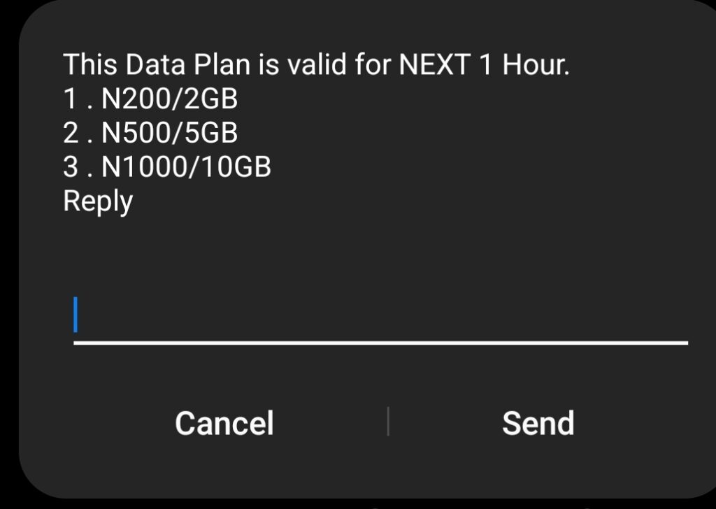Airtel Hourly Bundle