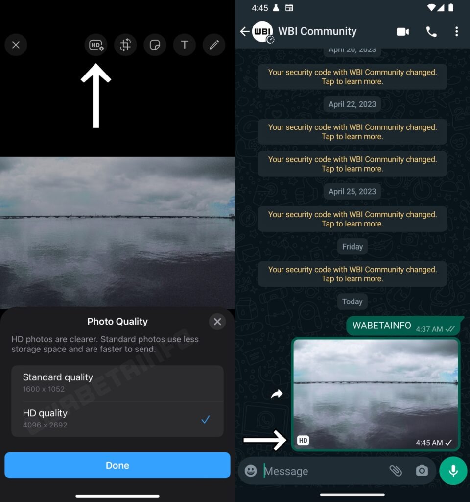 How To Send HD Photos On WhatsApp 2023