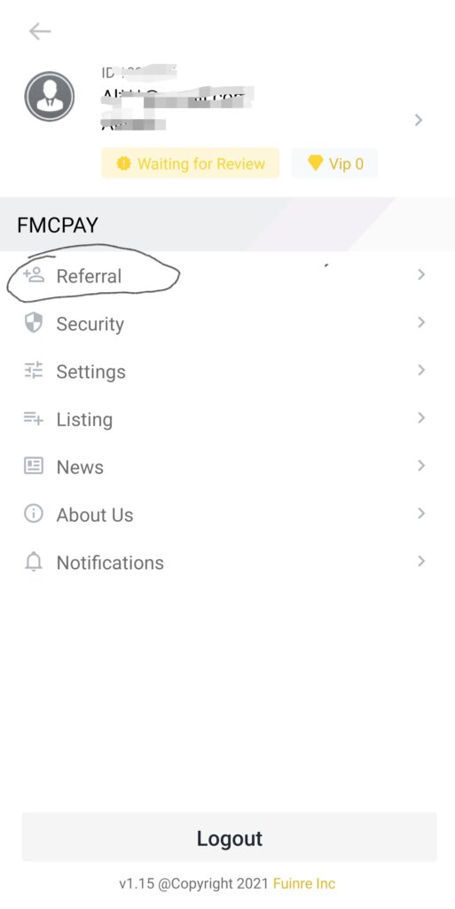 How To Join FMCPAY Referral Program And Earn 2500 FMC Per Referral