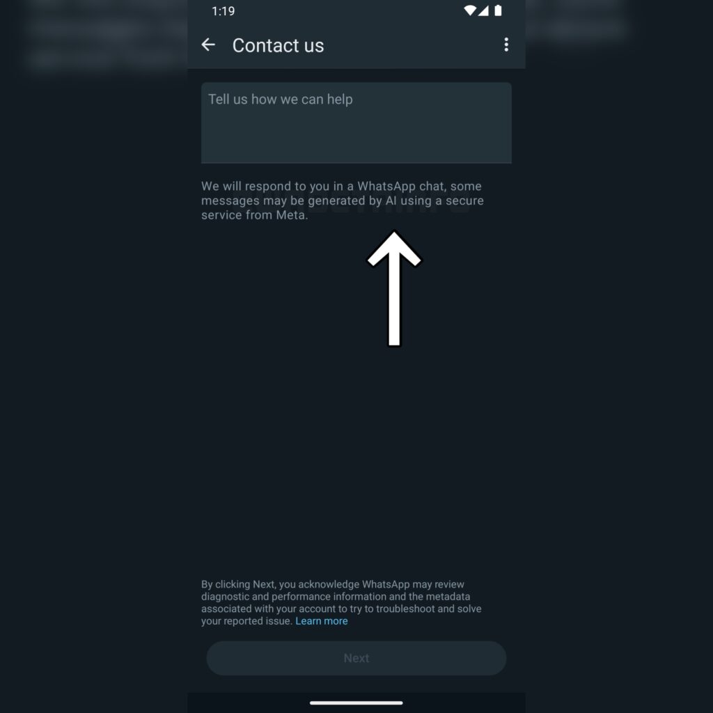 WhatsApp AI Support Features