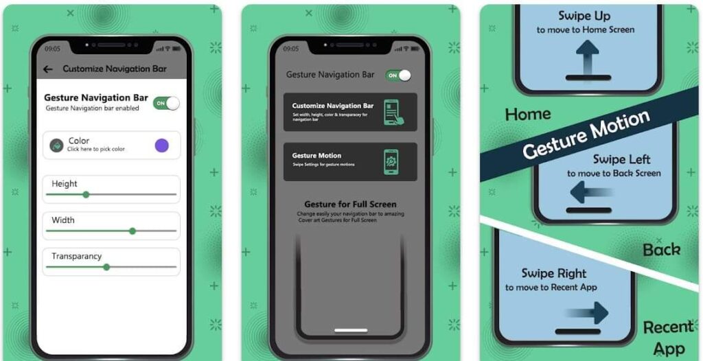 navigator gesture