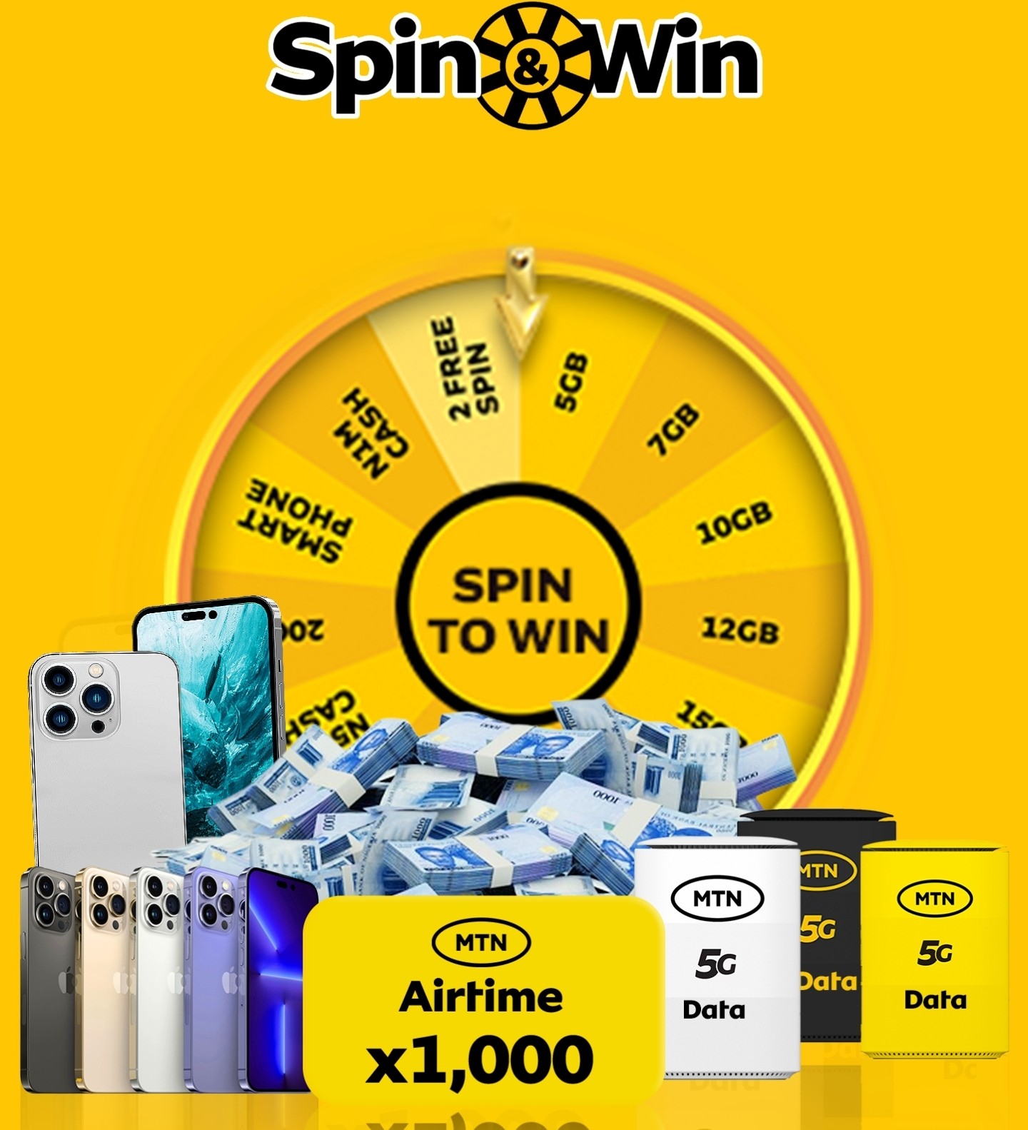 Mtn Y'ello Spin & Win 2024